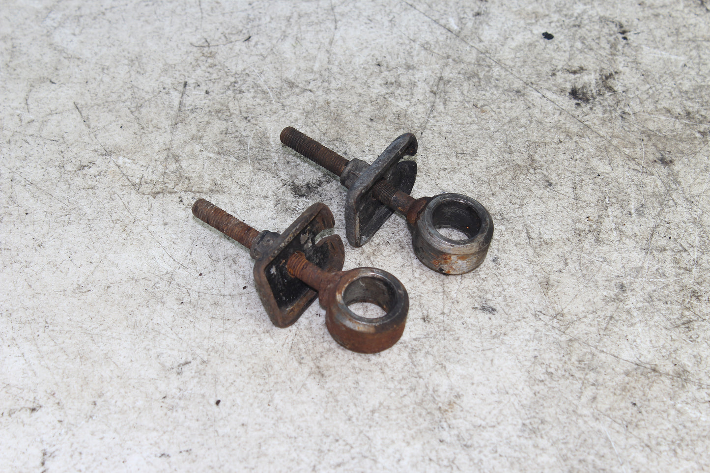 82-85 Harley Sportster XLX1000 Drive Chain Swing Arm Tensioners Adjuster
