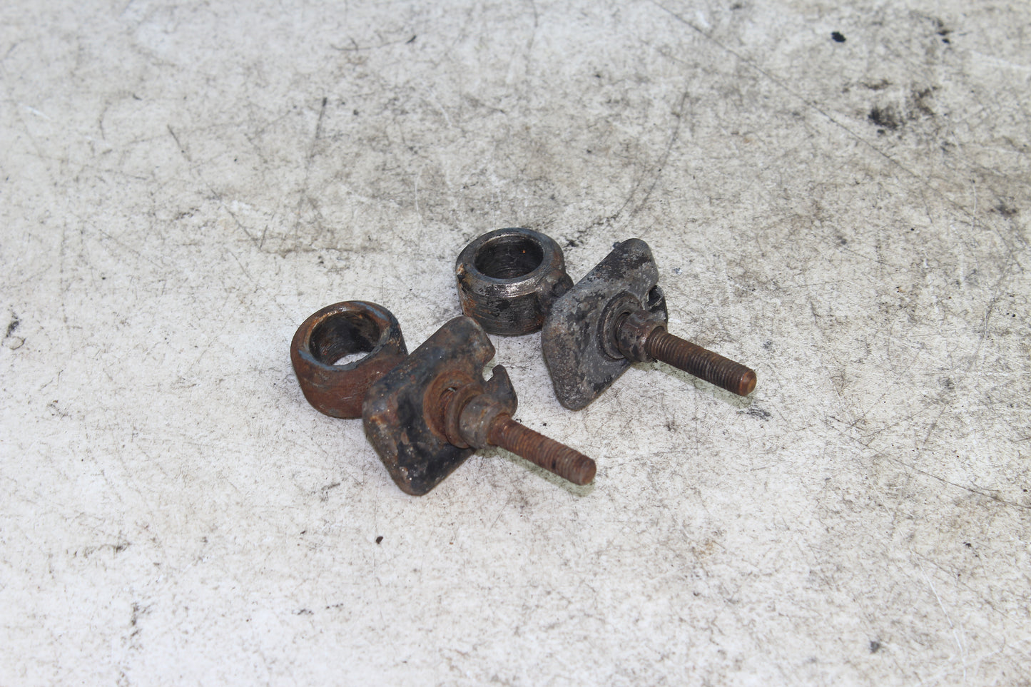82-85 Harley Sportster XLX1000 Drive Chain Swing Arm Tensioners Adjuster