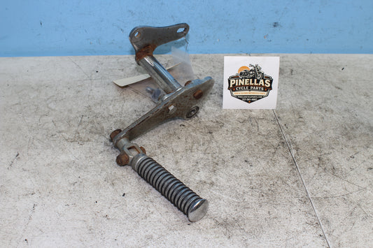 82-85 Harley Sportster XLX1000 Left Foot Mount Bracket Peg Forward Control