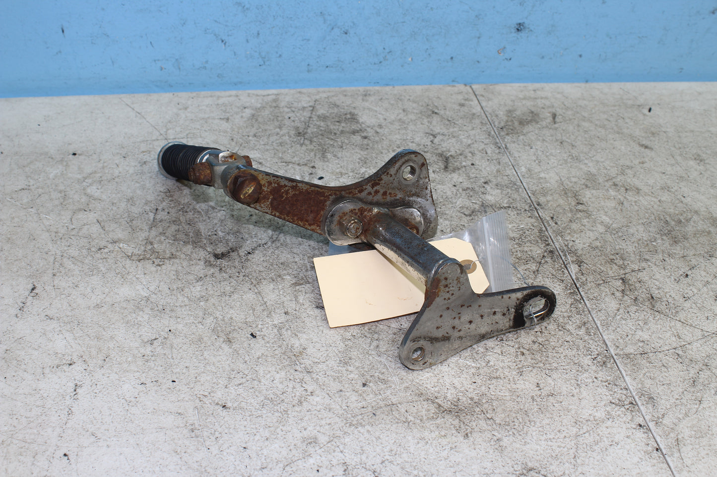 82-85 Harley Sportster XLX1000 Left Foot Mount Bracket Peg Forward Control