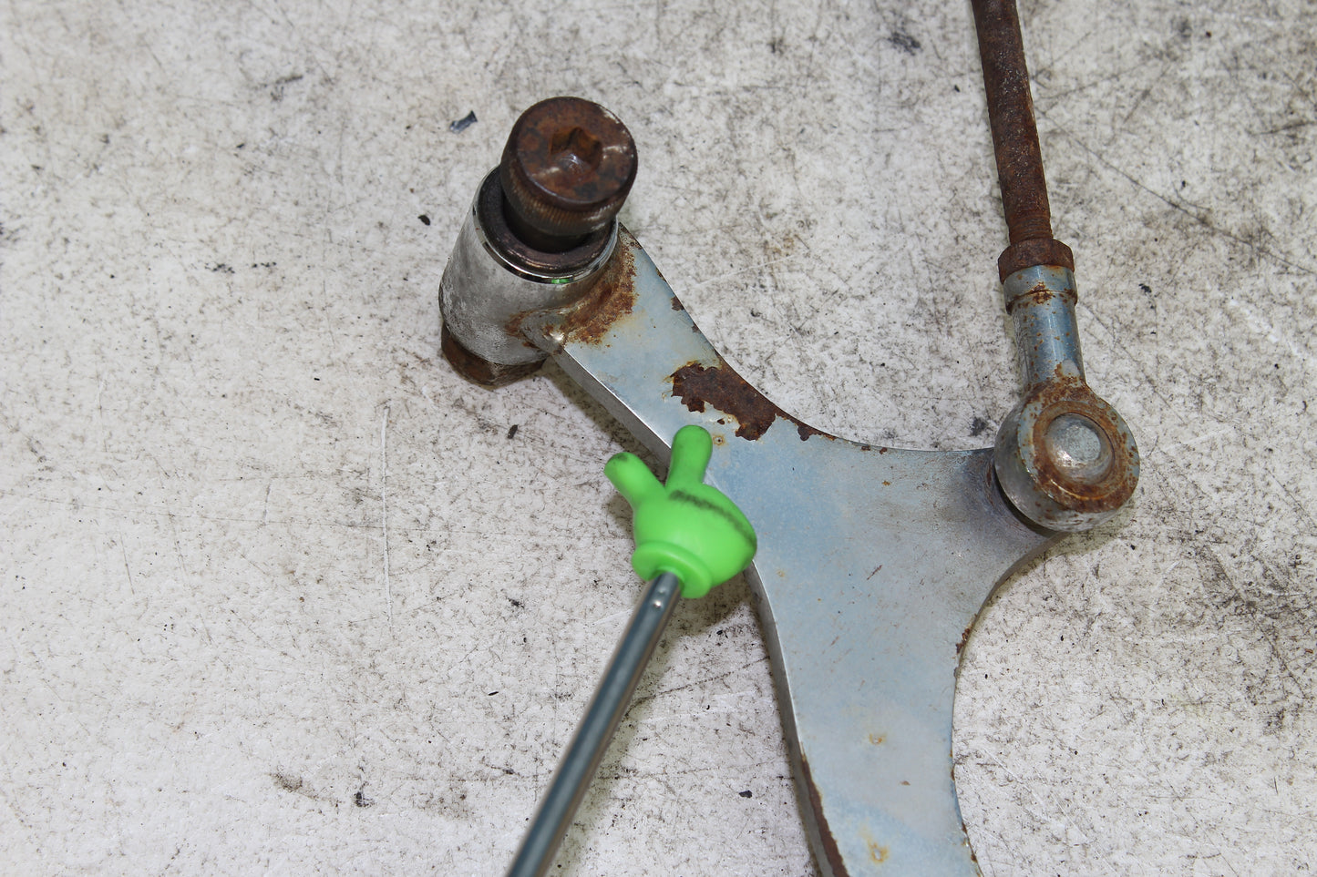 82-85 Harley Sportster XLX1000 Ironhead Shifter Lever Linkage Forward Control