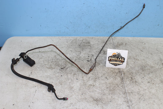 82-85 Harley Sportster XLX1000 Ironhead Rear Brake Line Hose