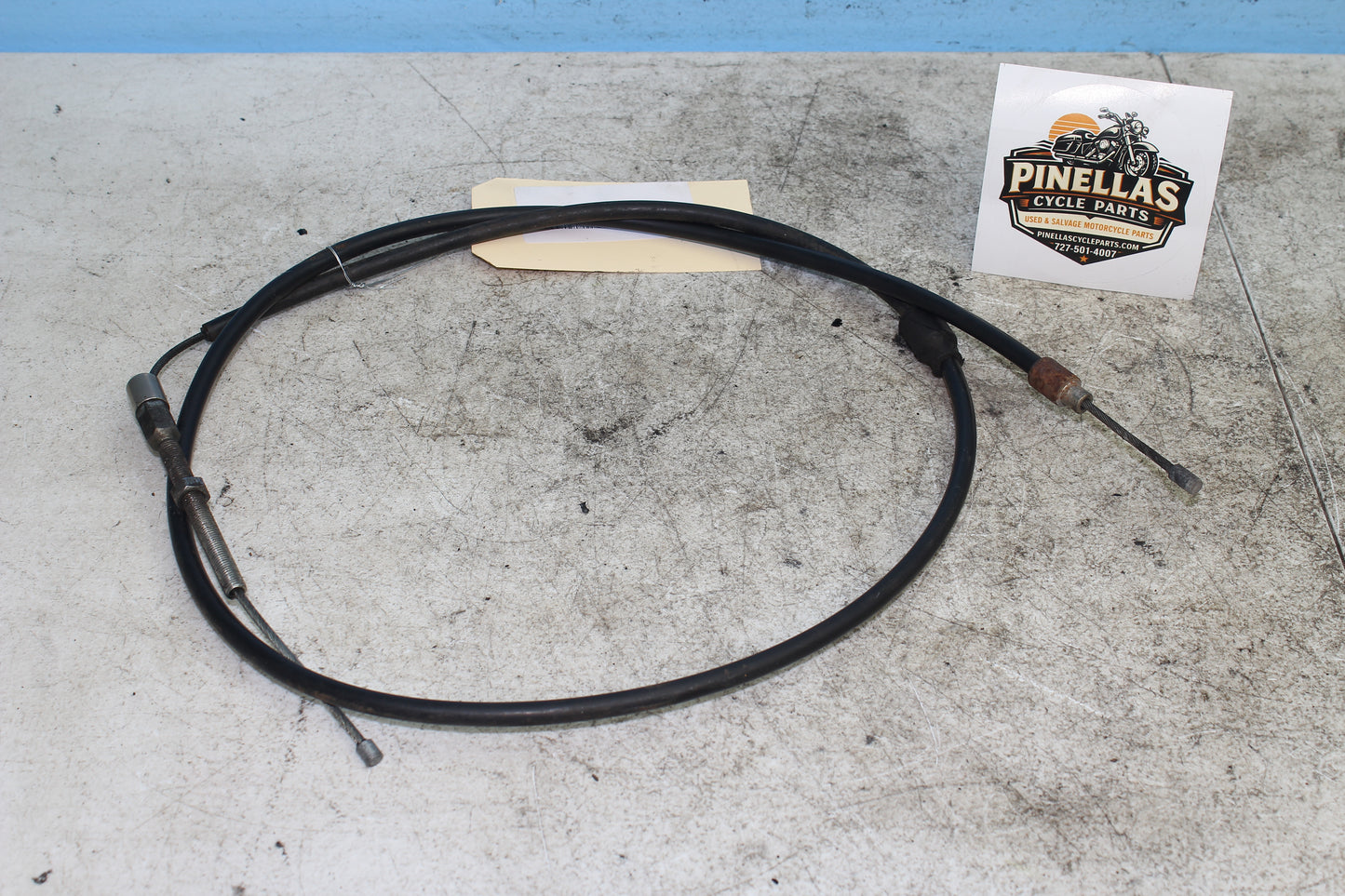 82-85 Harley Sportster XLX1000 Ironhead Clutch Cable Line