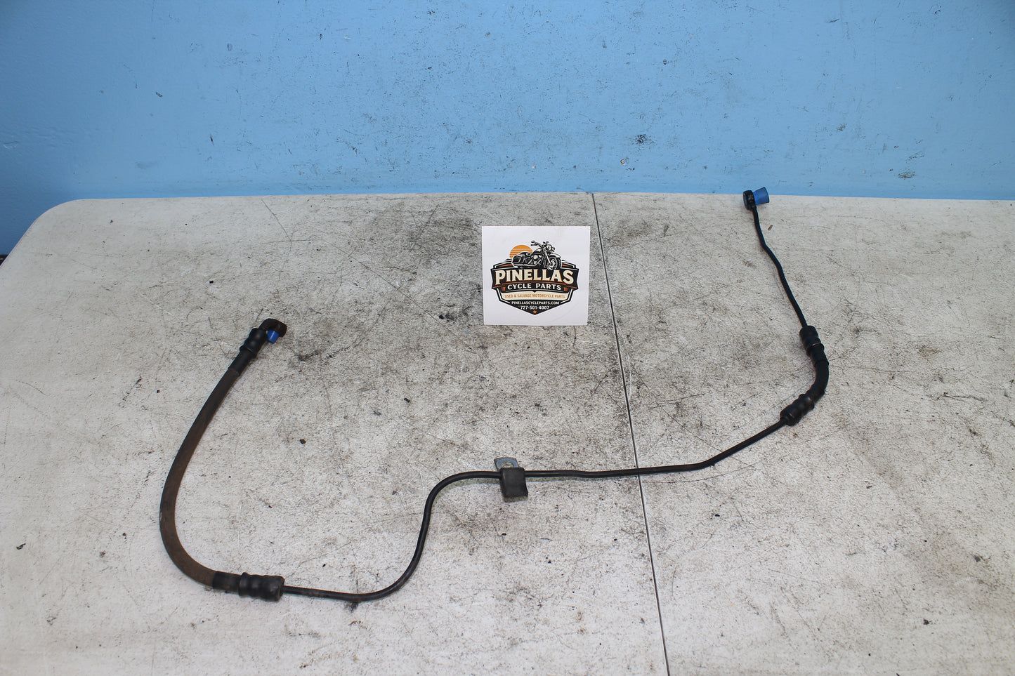 82-85 Harley Sportster XLX1000 Ironhead Front Brake Line Hose