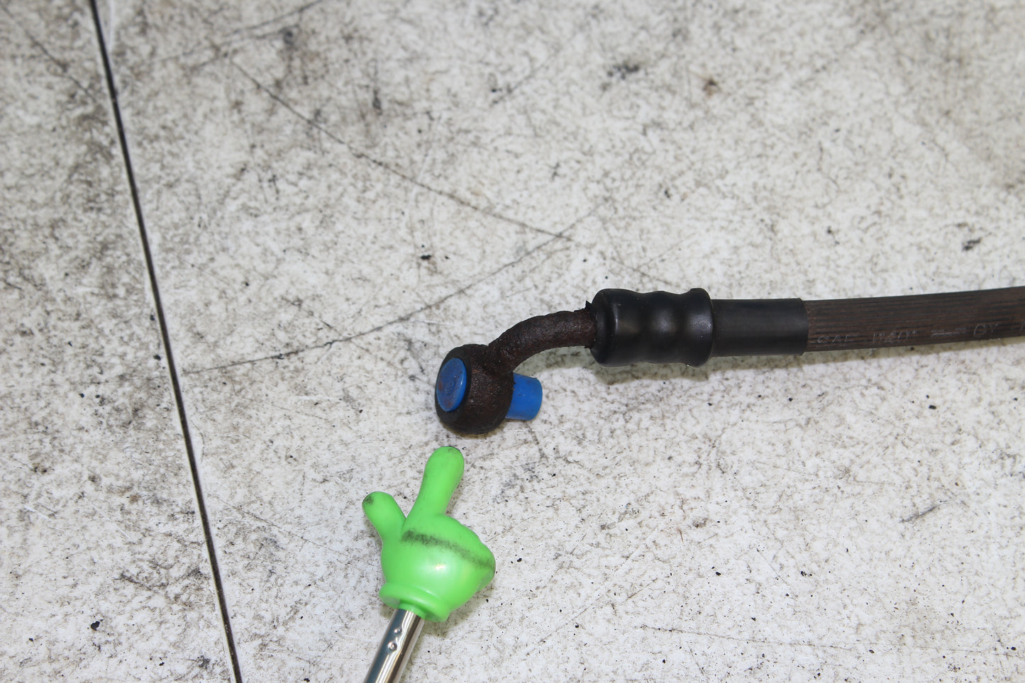82-85 Harley Sportster XLX1000 Ironhead Front Brake Line Hose