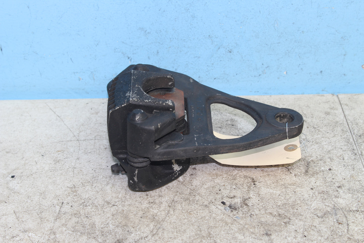 82-85 Harley Sportster XLX1000 Ironhead Rear Brake Caliper w/ Mount Bracket