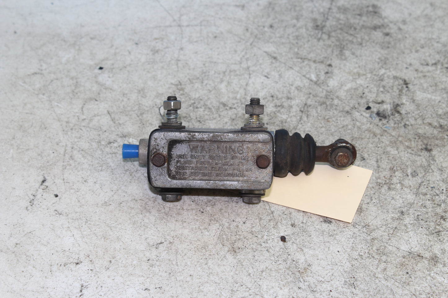 82-85 Harley Sportster XLX1000 Ironhead Rear Brake Master Cylinder