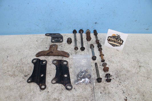 82-85 Harley Sportster XLX1000 Ironhead Engine Motor Trans Mount Bracket Kit