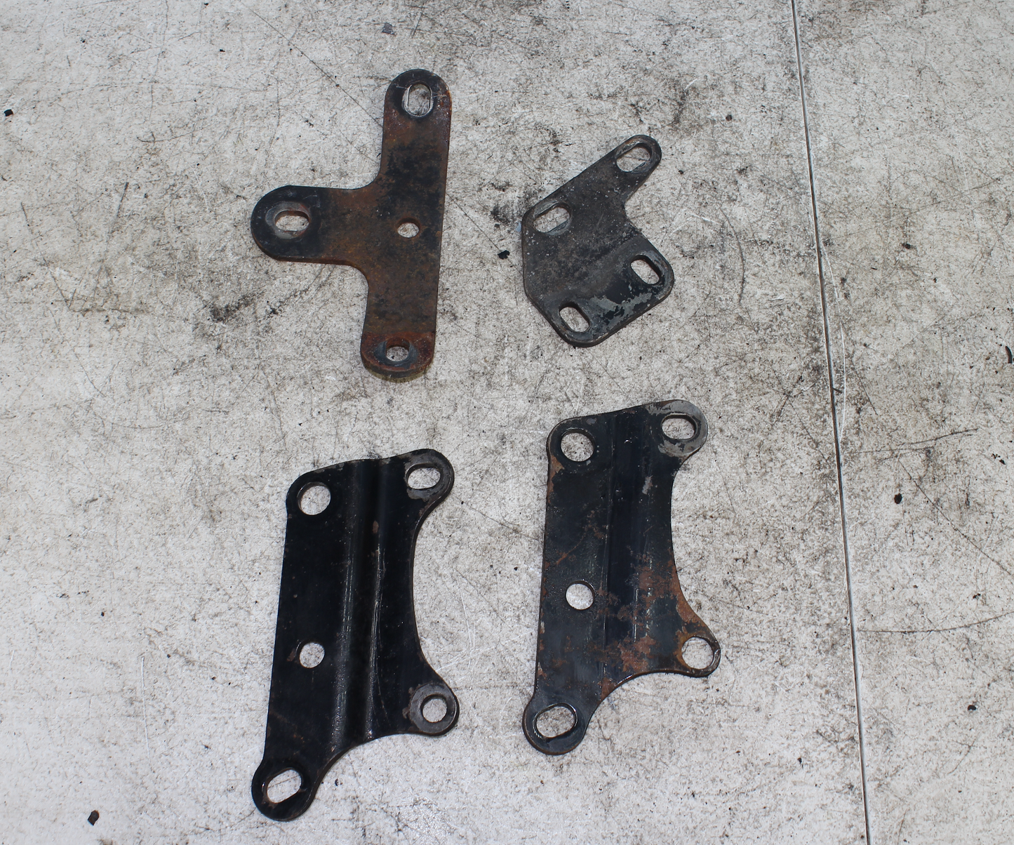 82-85 Harley Sportster XLX1000 Ironhead Engine Motor Trans Mount Bracket Kit