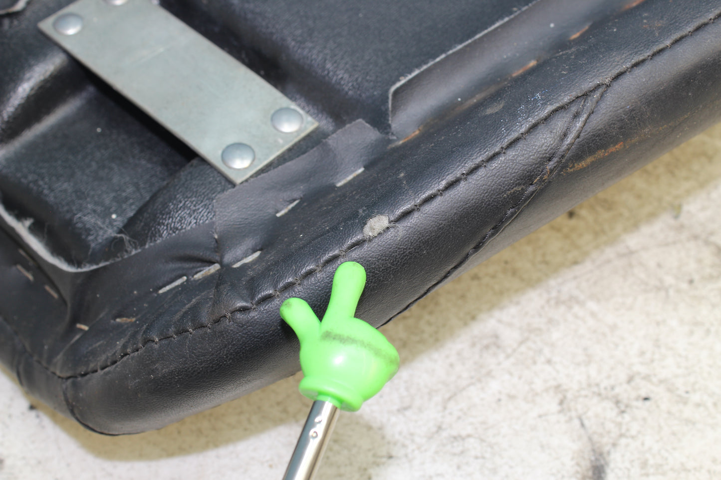 82-85 Harley Sportster XLX1000 Ironhead Solo Rider Seat