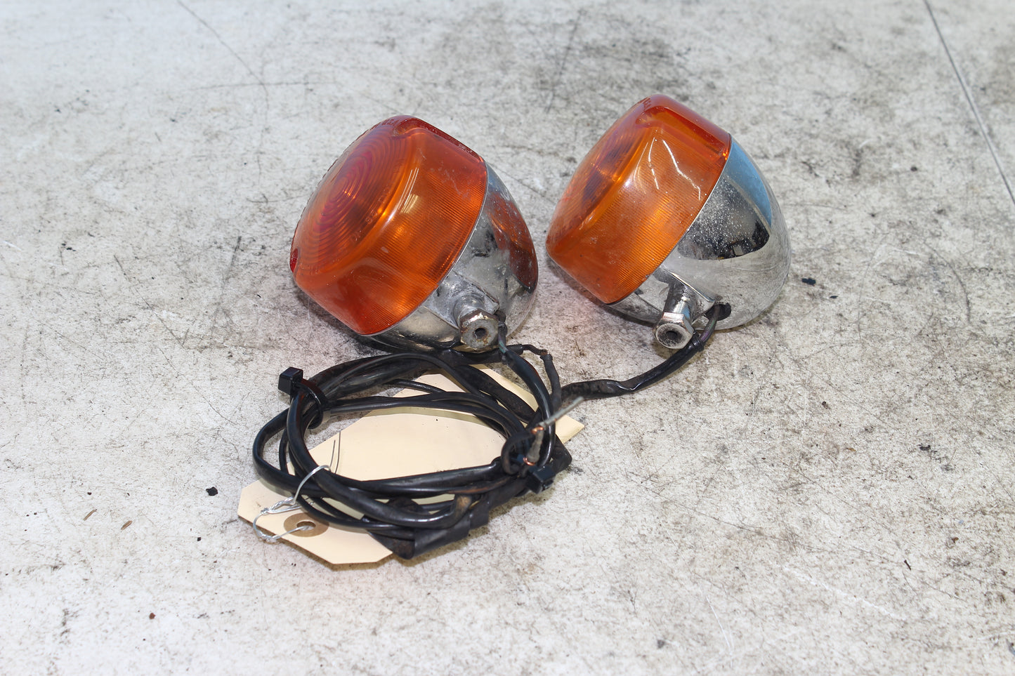 82-85 Harley Sportster XLX1000 Ironhead Rear Turn Signals Left Right