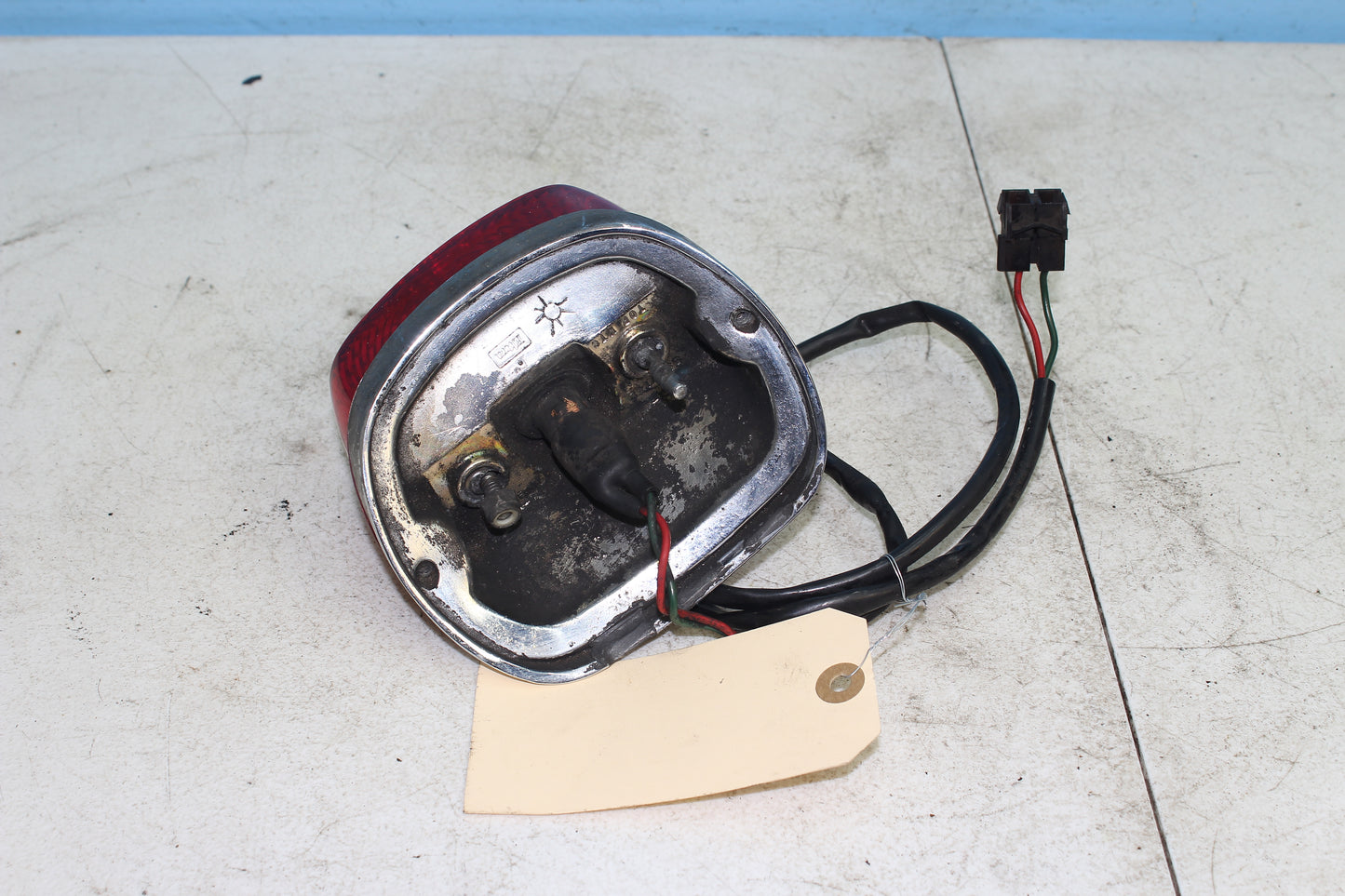 82-85 Harley Sportster XLX1000 Ironhead Rear Tail Brake Light 68008-73B