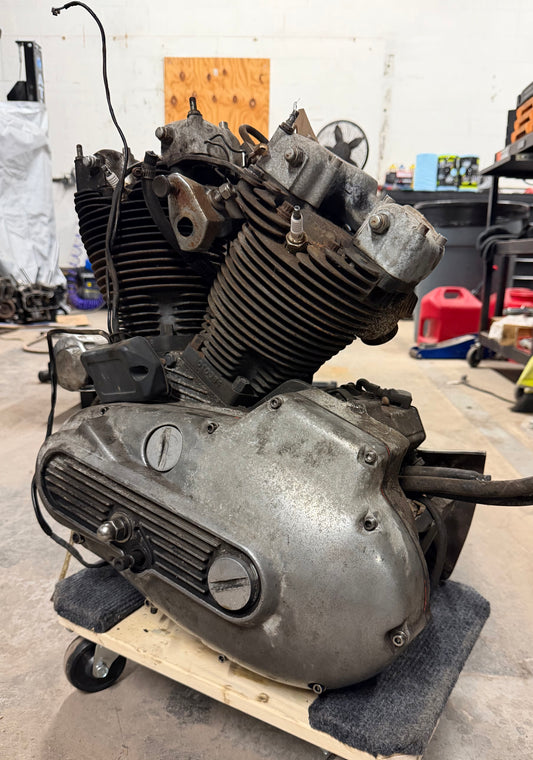 84-85 Harley Sportster XLX1000 Ironhead Engine Motor Transmission *PARTS ONLY*