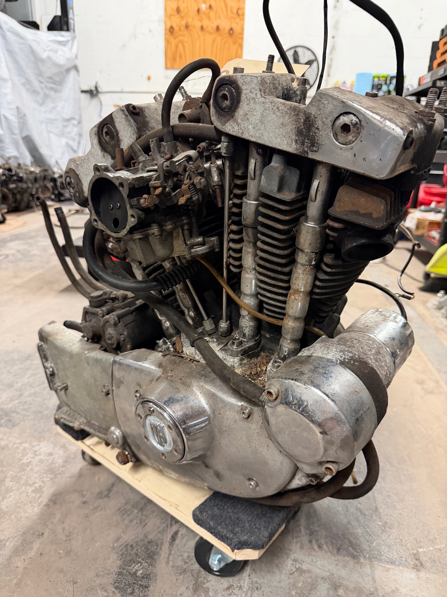 84-85 Harley Sportster XLX1000 Ironhead Engine Motor Transmission *PARTS ONLY*