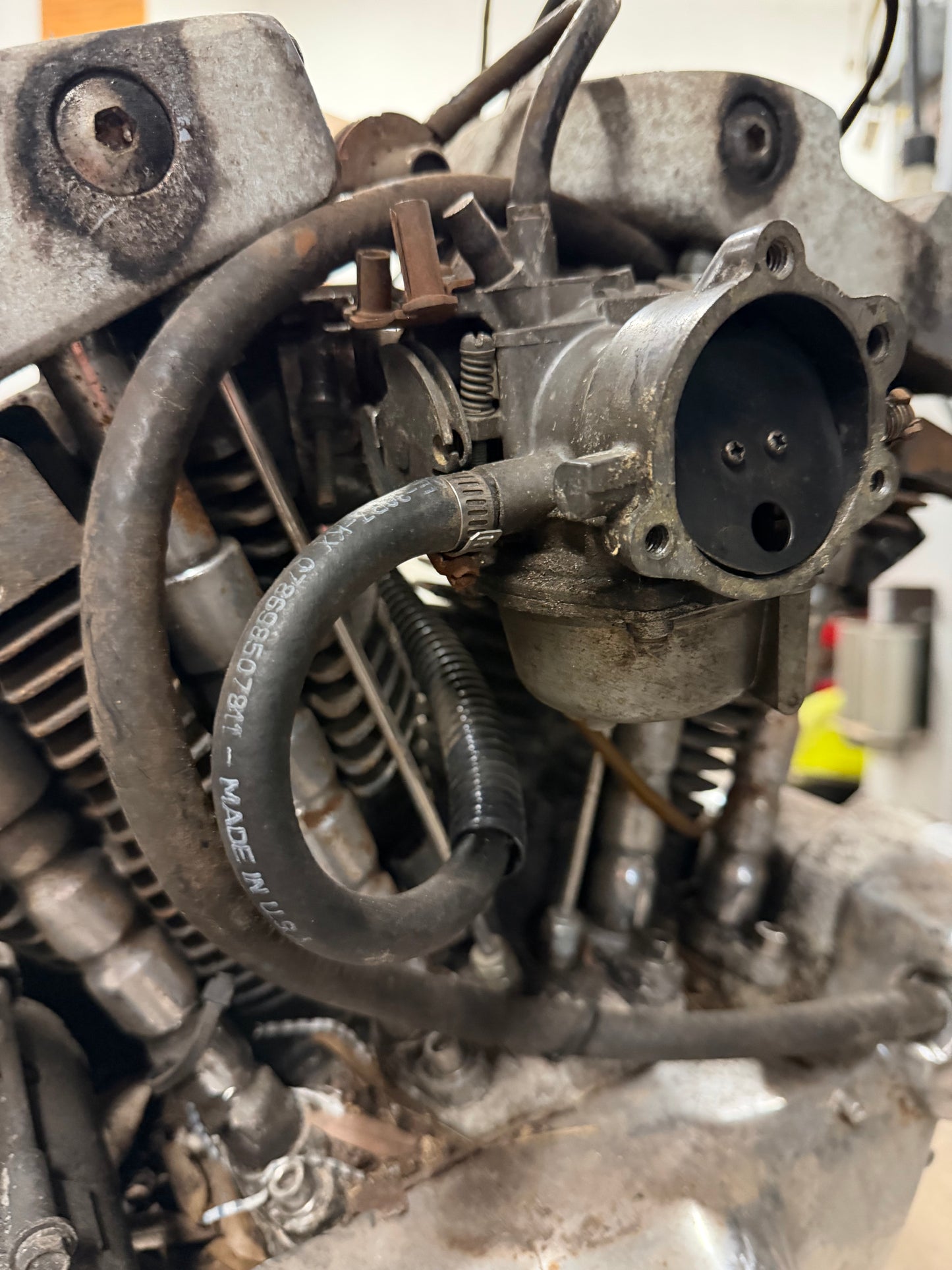 84-85 Harley Sportster XLX1000 Ironhead Engine Motor Transmission *PARTS ONLY*