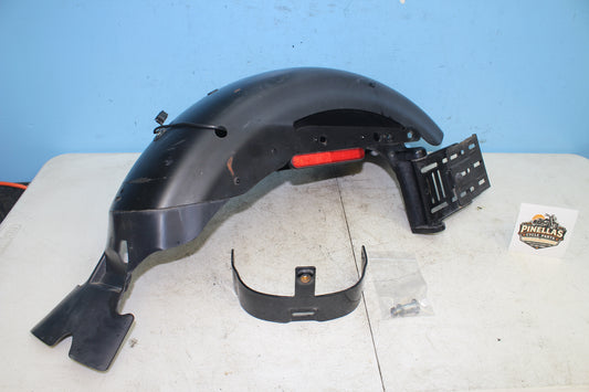 14-22 Harley Sportster Iron XL 883 OEM Rear Wheel Fender w/ License Plate Mount