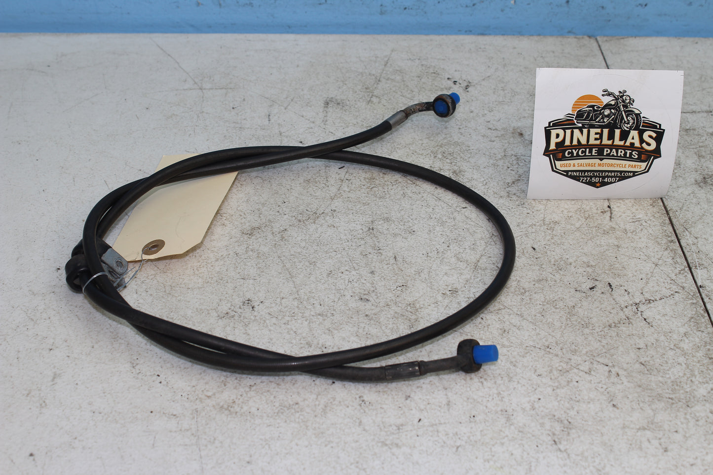 14-22 Harley Sportster Iron XL 883 Extended Front Brake Line Hose