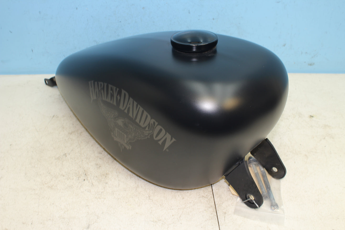 14-22 Harley Sportster Iron XL 883 OEM Fuel Gas Tank *Sludge In Tank*