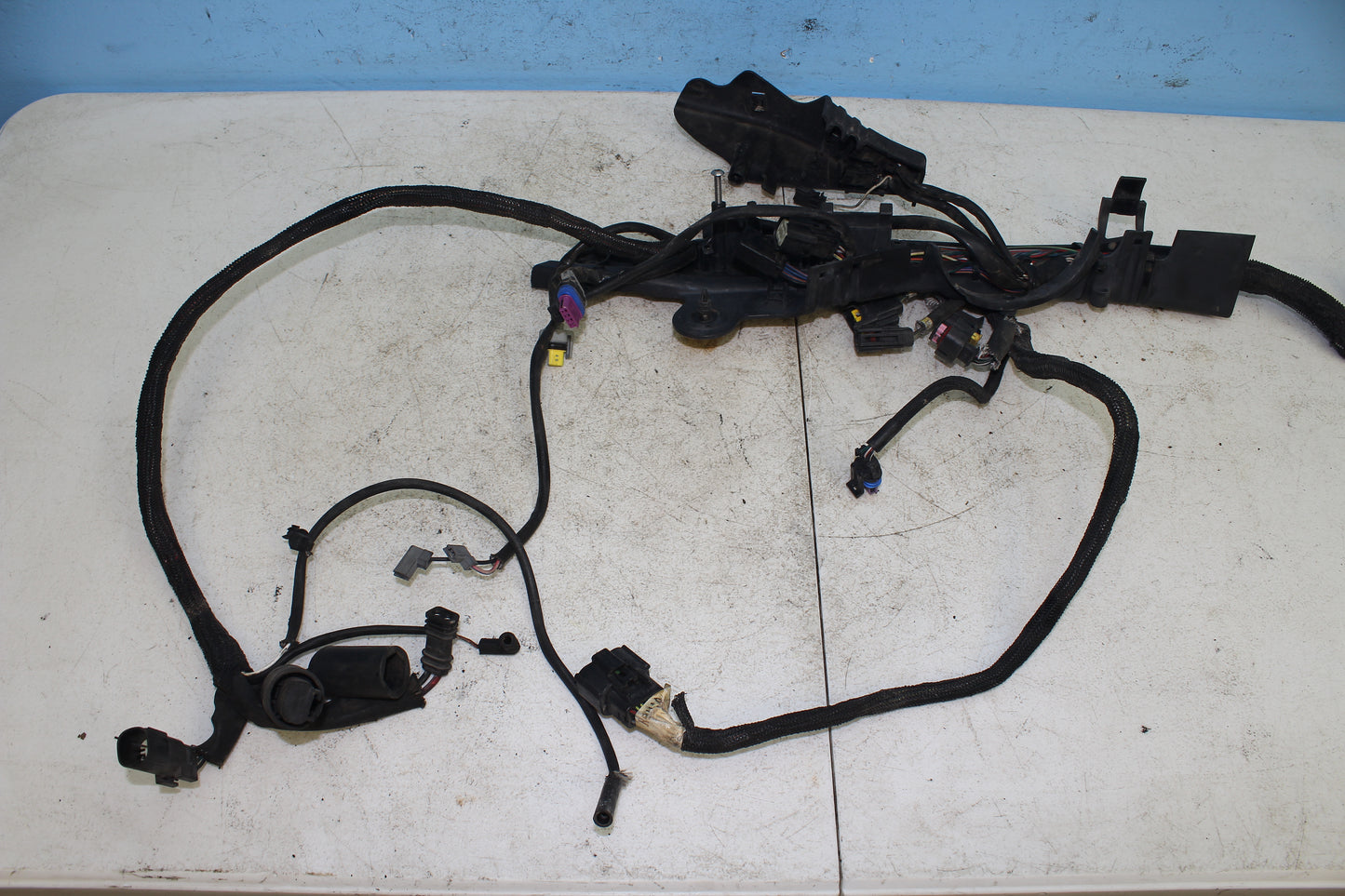 14-22 Harley Sportster Iron XL 883 Engine Main Wiring Harness w/ Battery Cables