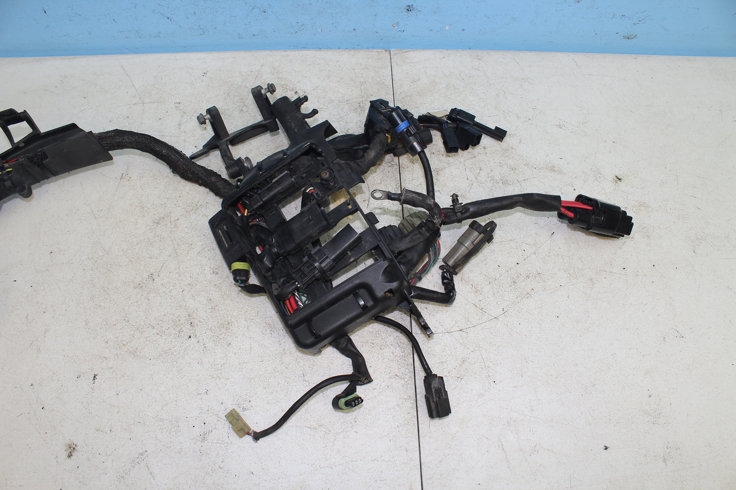 14-22 Harley Sportster Iron XL 883 Engine Main Wiring Harness w/ Battery Cables
