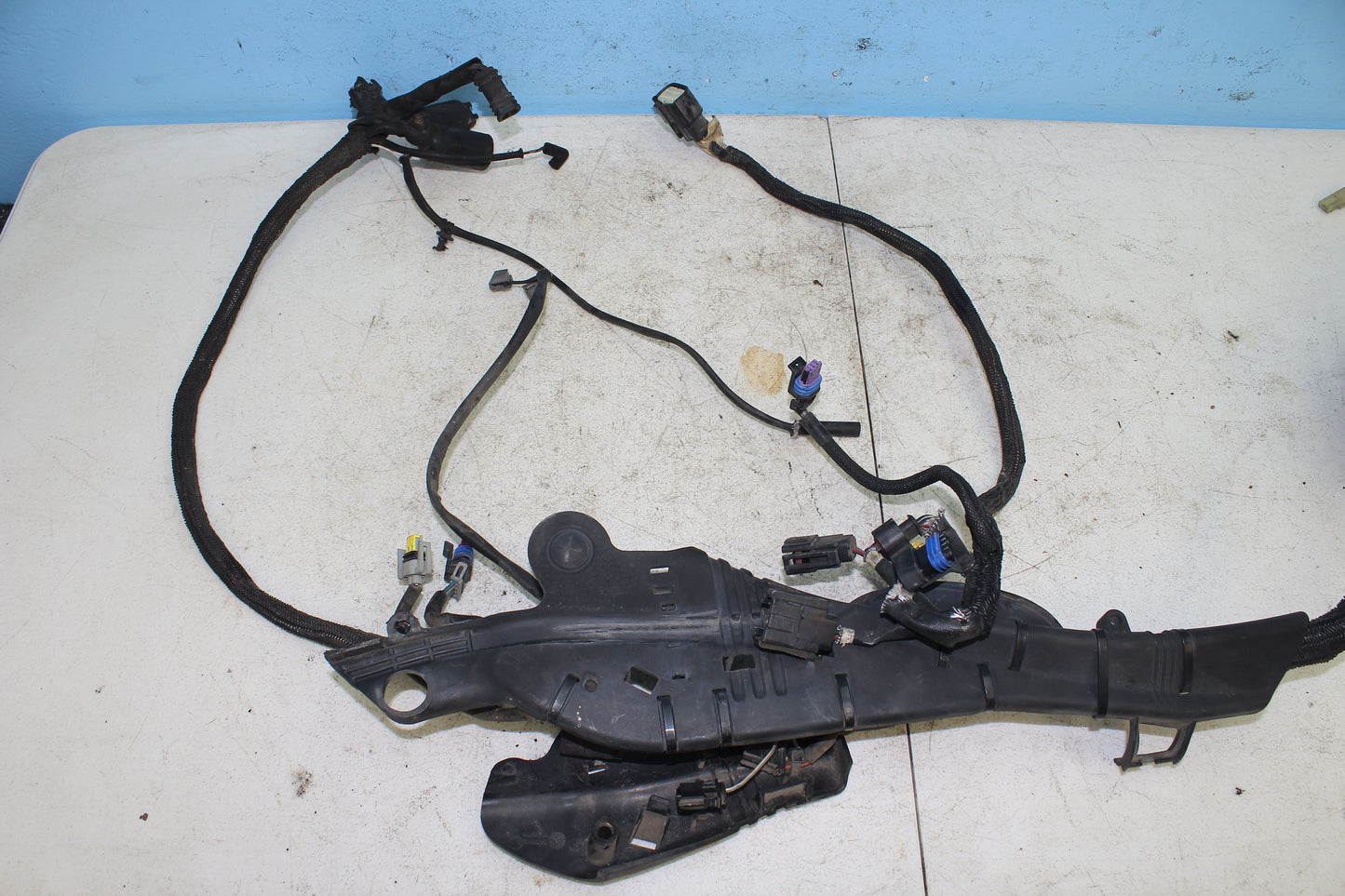 14-22 Harley Sportster Iron XL 883 Engine Main Wiring Harness w/ Battery Cables