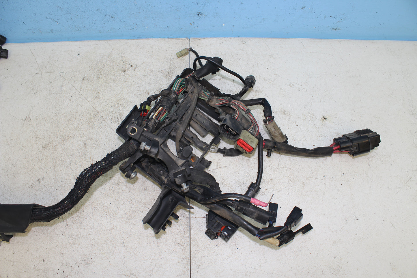14-22 Harley Sportster Iron XL 883 Engine Main Wiring Harness w/ Battery Cables