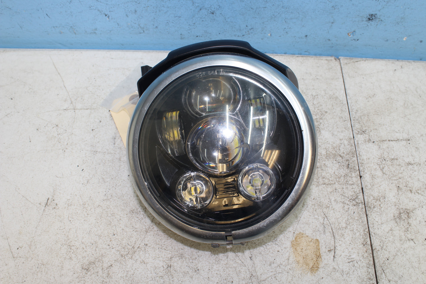 14-22 Harley Sportster Iron XL 883 Headlight LED Head Lamp Lens Bucket