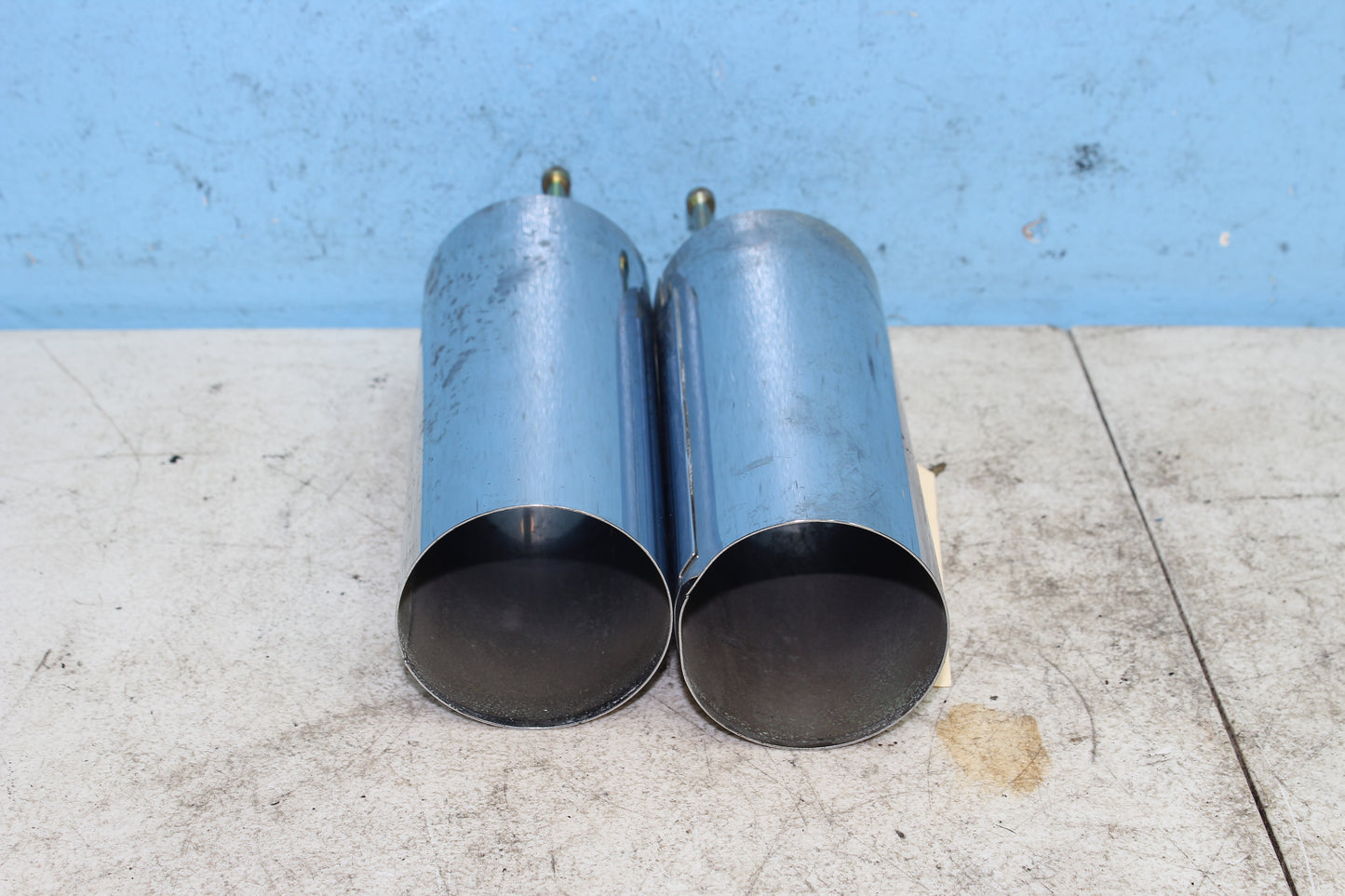 02-09 Yamaha V Star 1100 Silverado OEM Lower Fork Tube Covers Left Right