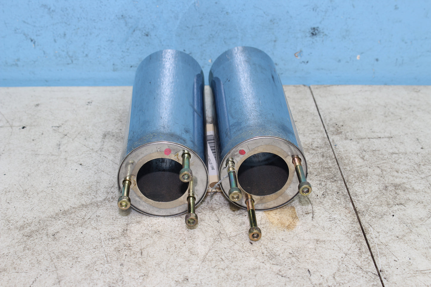 02-09 Yamaha V Star 1100 Silverado OEM Lower Fork Tube Covers Left Right