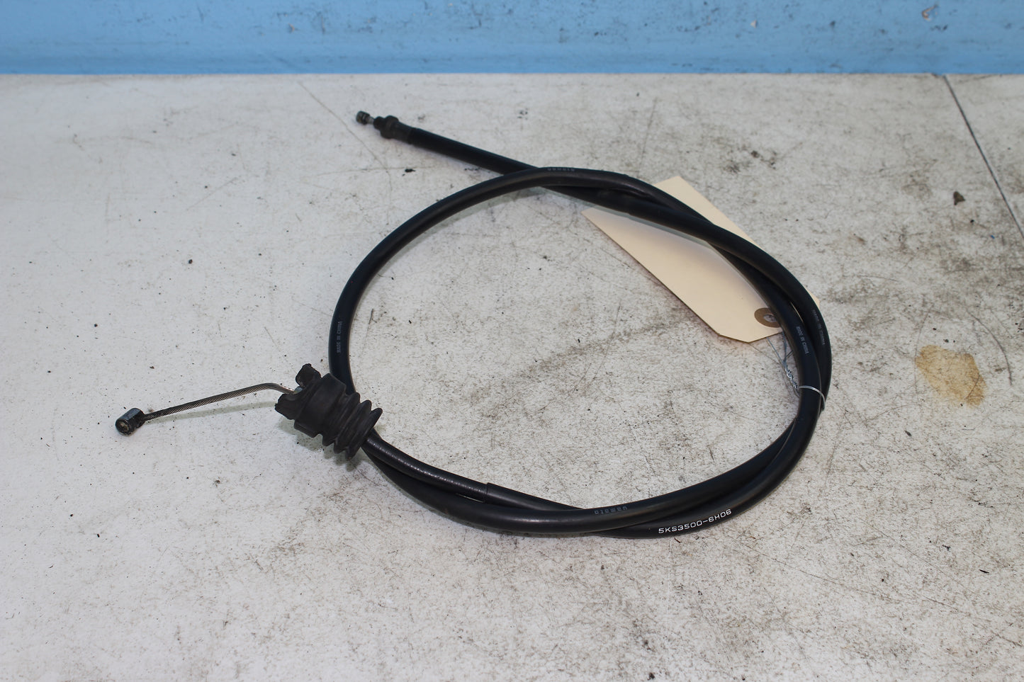 02-09 Yamaha V Star 1100 Silverado OEM Clutch Cable Line 5KS-26335-00-00