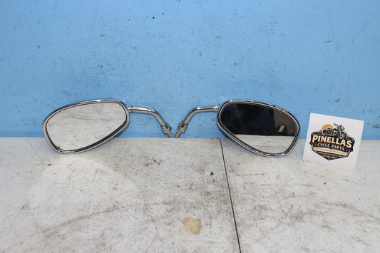 02-09 Yamaha V Star 1100 Silverado OEM Mirrors Left Right