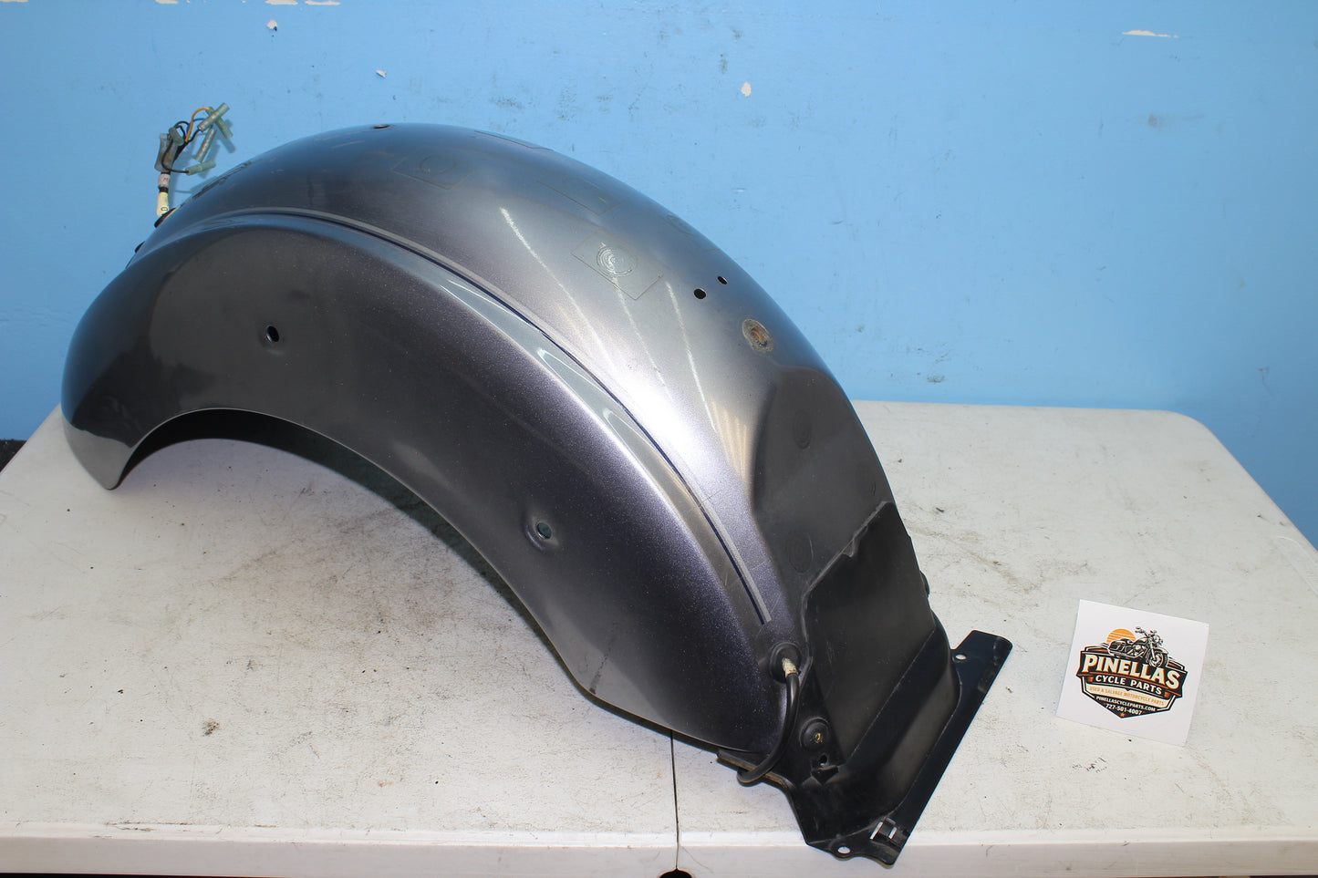 02-09 Yamaha V Star 1100 Silverado OEM Rear Fender 5KS-Y216R-0T-P0