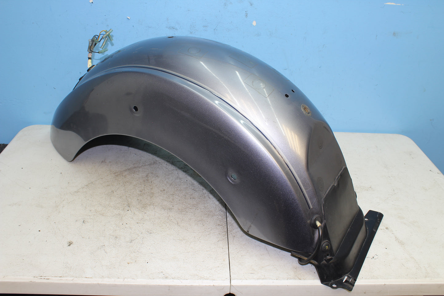 02-09 Yamaha V Star 1100 Silverado OEM Rear Fender 5KS-Y216R-0T-P0