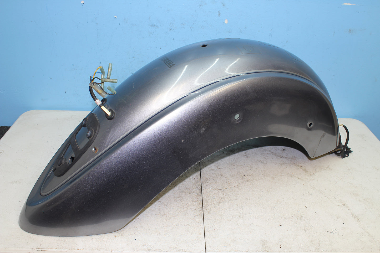 02-09 Yamaha V Star 1100 Silverado OEM Rear Fender 5KS-Y216R-0T-P0