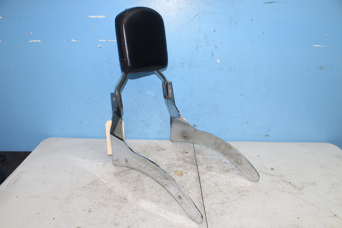 02-09 Yamaha V Star 1100 Silverado Sissy Bar Rear Passenger Back Rest
