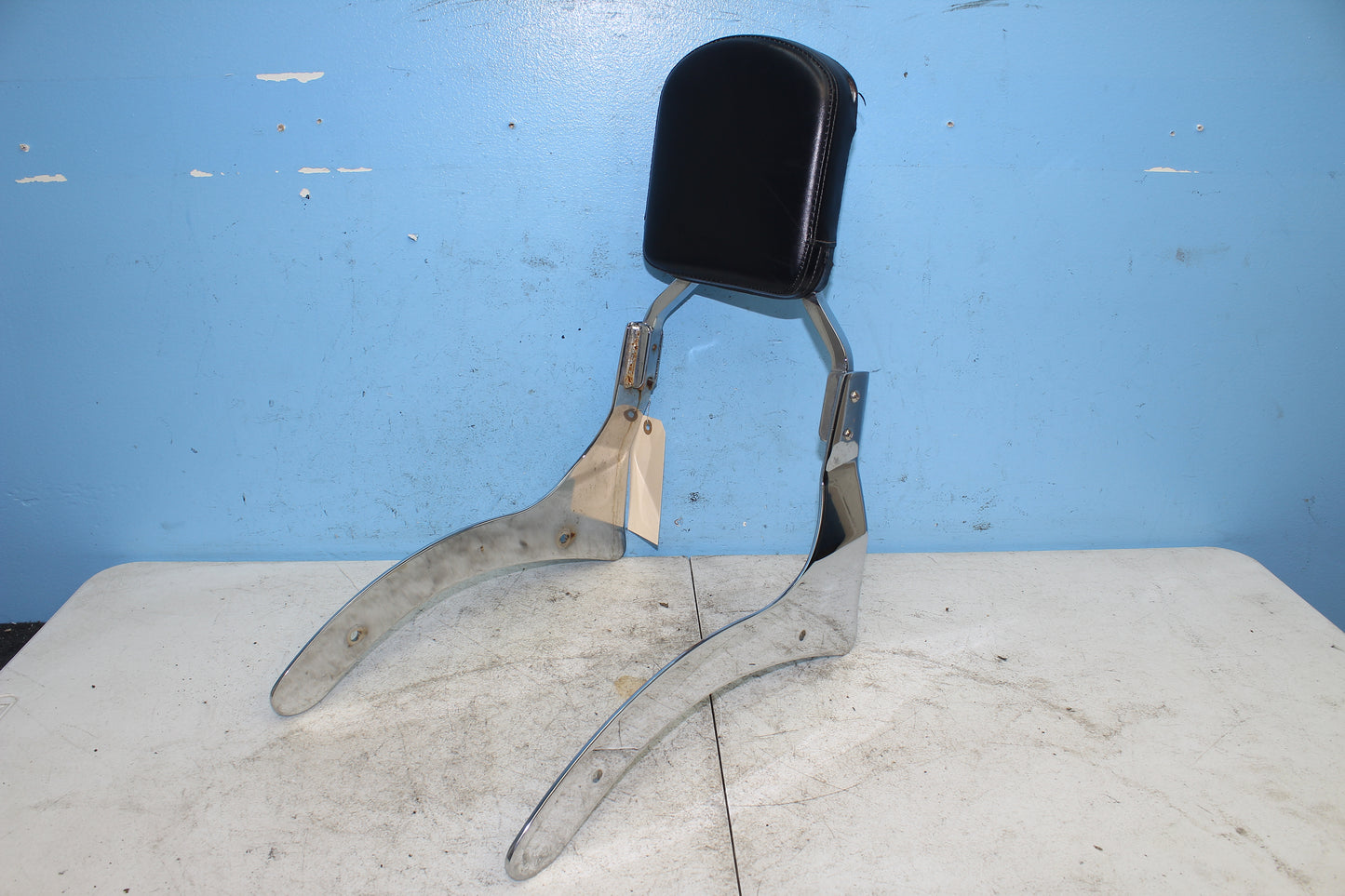 02-09 Yamaha V Star 1100 Silverado Sissy Bar Rear Passenger Back Rest