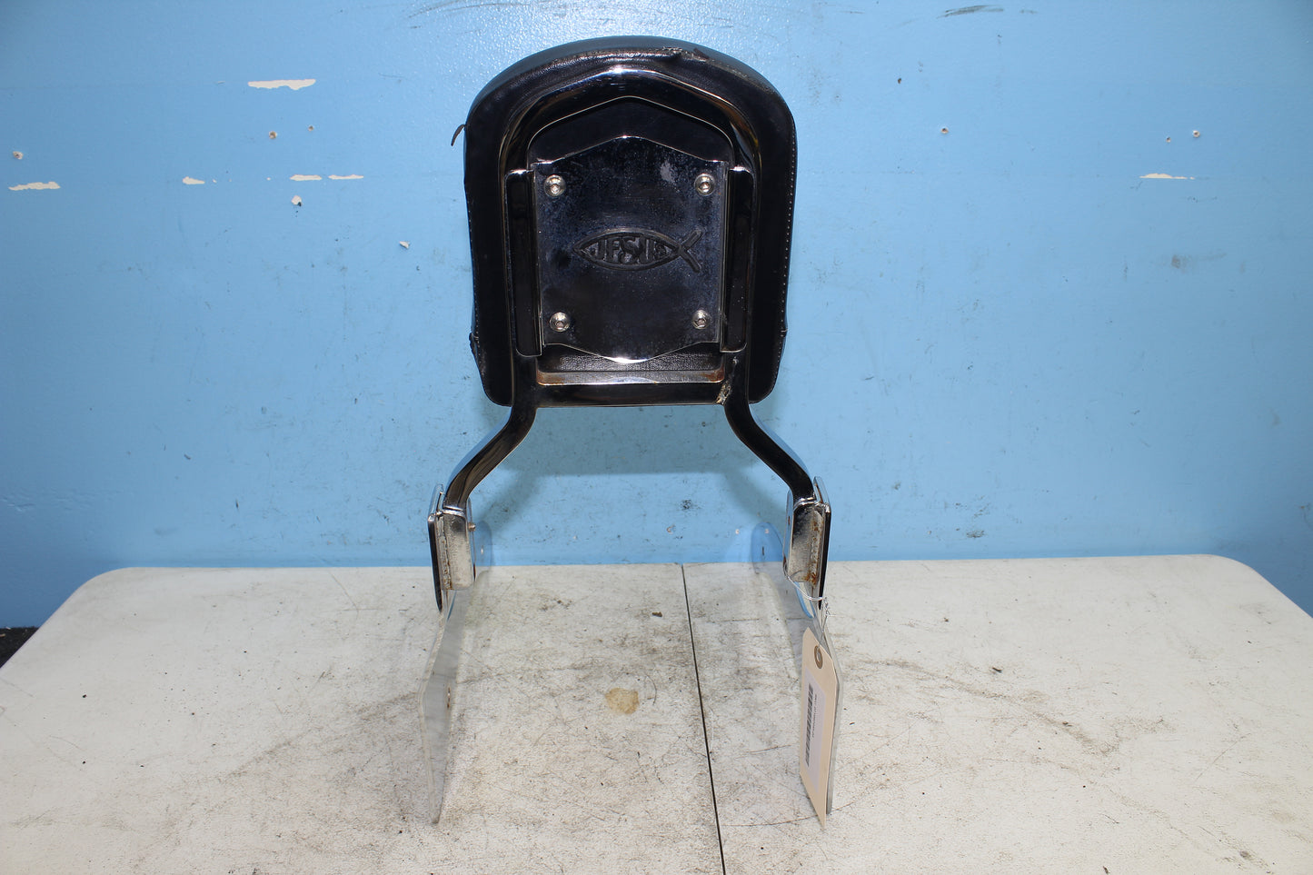 02-09 Yamaha V Star 1100 Silverado Sissy Bar Rear Passenger Back Rest