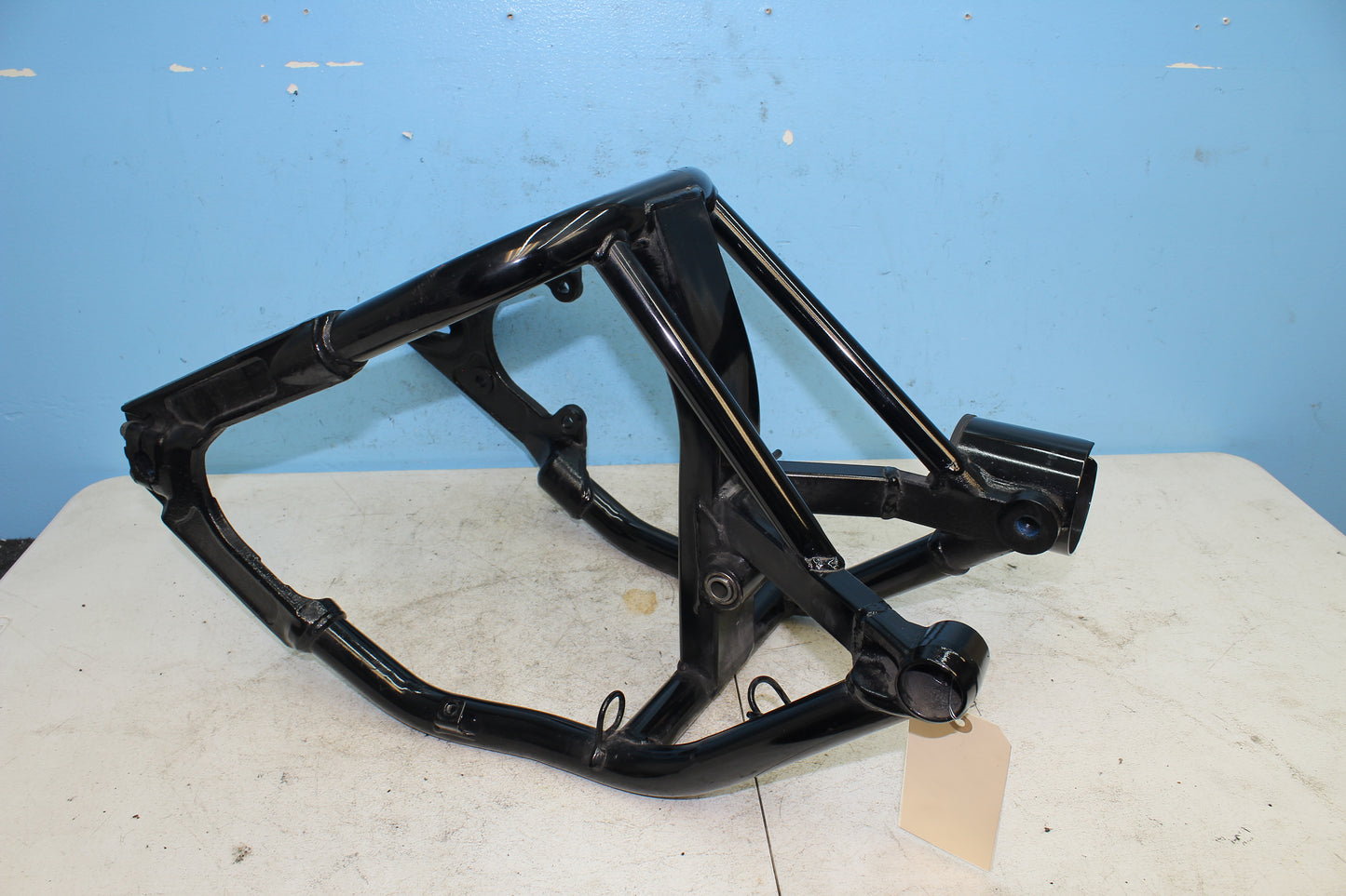 02-09 Yamaha V Star 1100 Silverado Swingarm Rear Wheel Swing Arm 5KS-22110-02-00