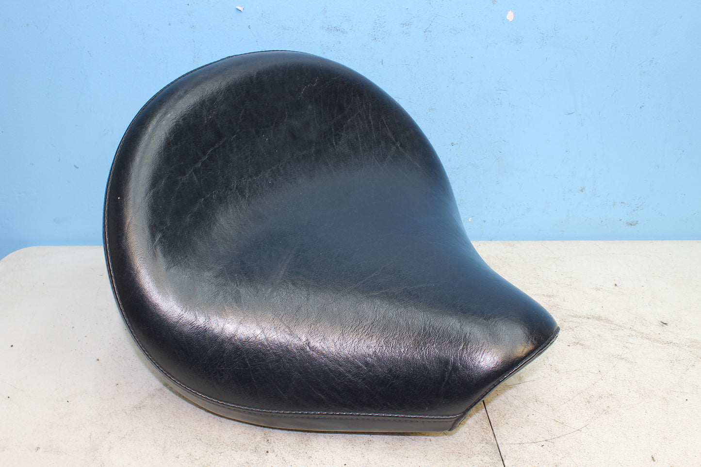02-09 Yamaha V Star 1100 Silverado Front Rider Driver Seat Solo 5KS-24710-00-00