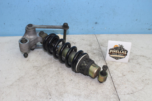 02-09 Yamaha V Star 1100 Silverado OEM Rear Shock w/ Linkage