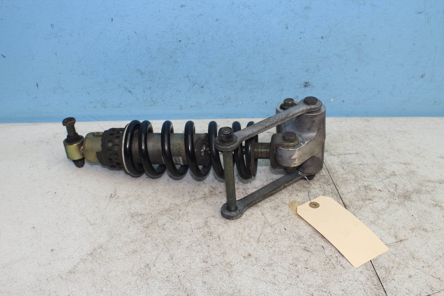 02-09 Yamaha V Star 1100 Silverado OEM Rear Shock w/ Linkage