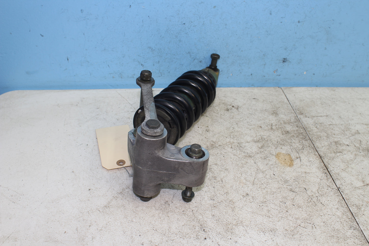 02-09 Yamaha V Star 1100 Silverado OEM Rear Shock w/ Linkage
