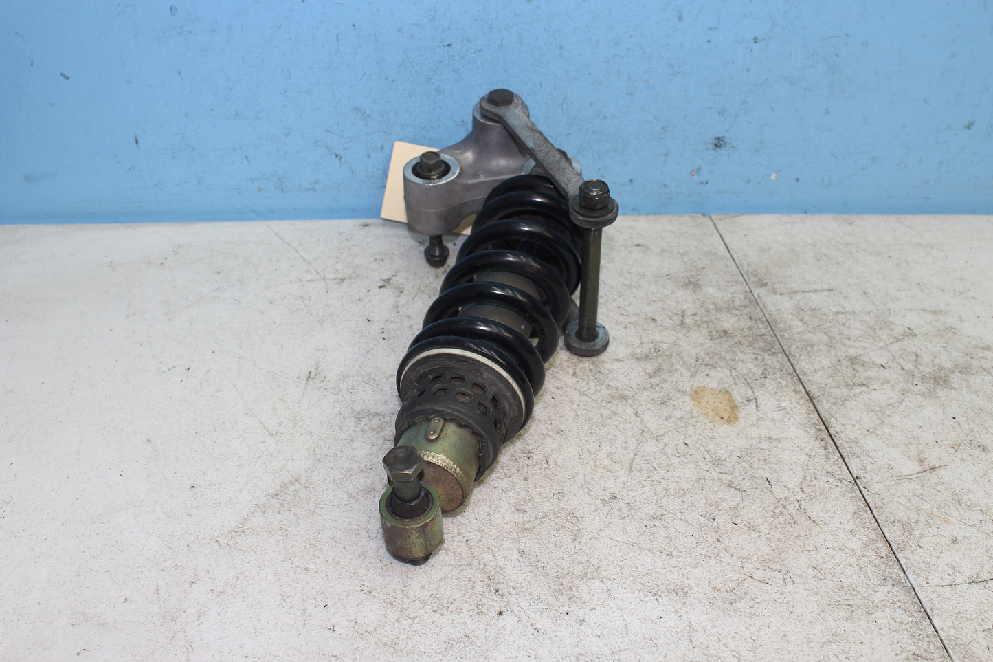 02-09 Yamaha V Star 1100 Silverado OEM Rear Shock w/ Linkage