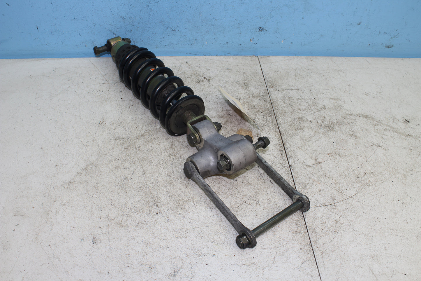 02-09 Yamaha V Star 1100 Silverado OEM Rear Shock w/ Linkage
