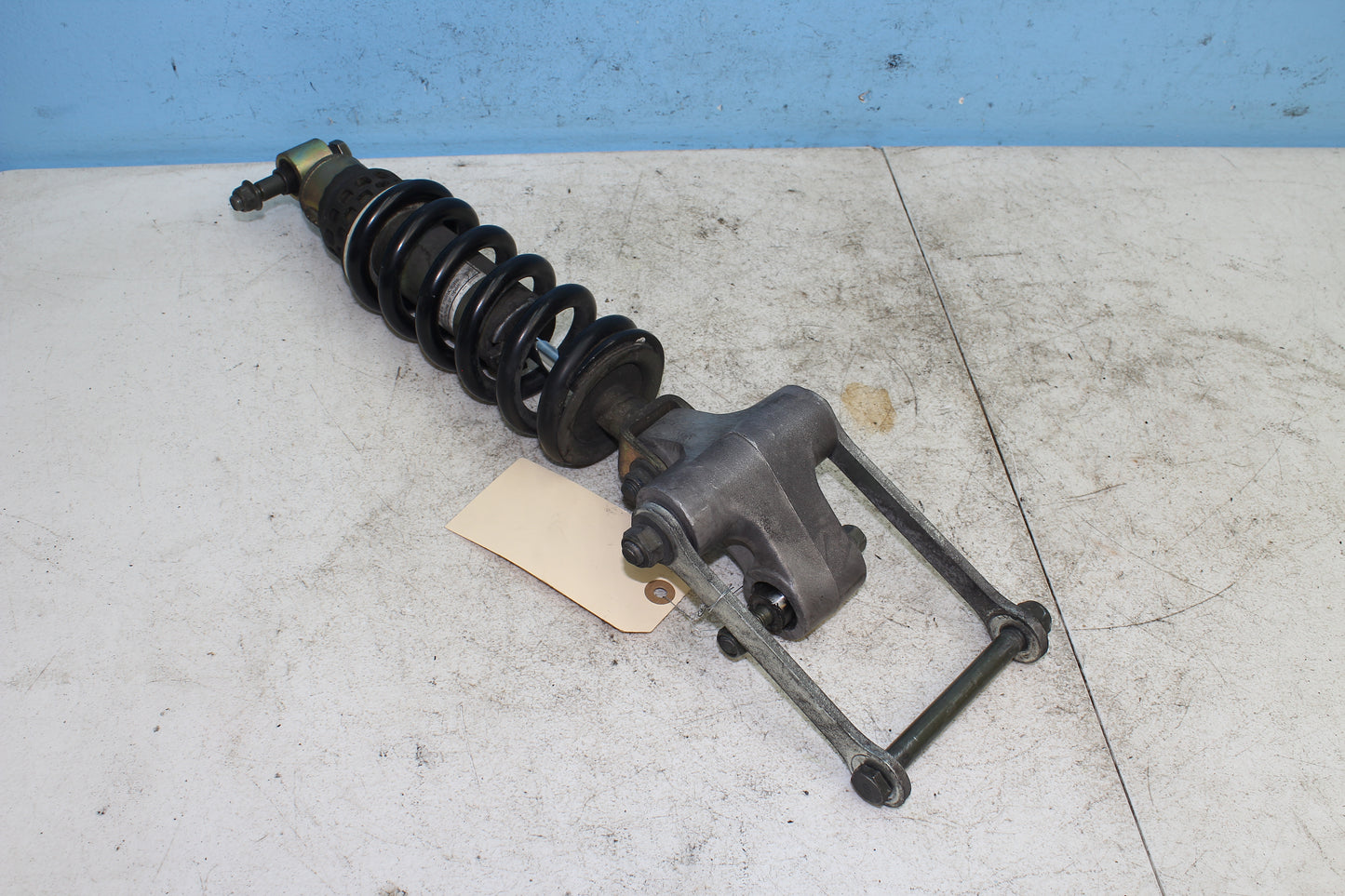 02-09 Yamaha V Star 1100 Silverado OEM Rear Shock w/ Linkage
