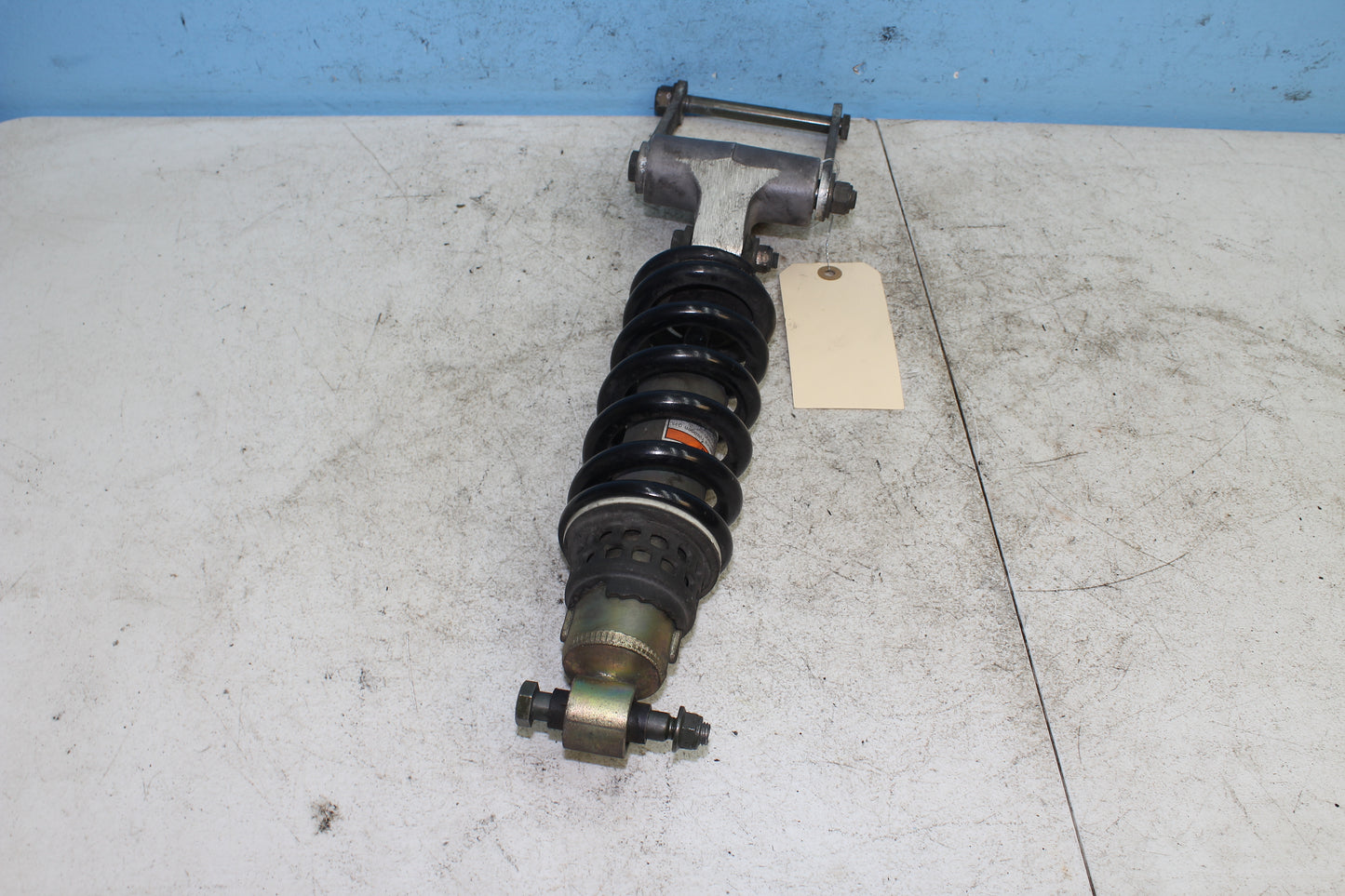 02-09 Yamaha V Star 1100 Silverado OEM Rear Shock w/ Linkage
