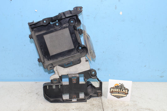 02-09 Yamaha V Star 1100 Silverado OEM Battery Box Tray Mount Stay Holder