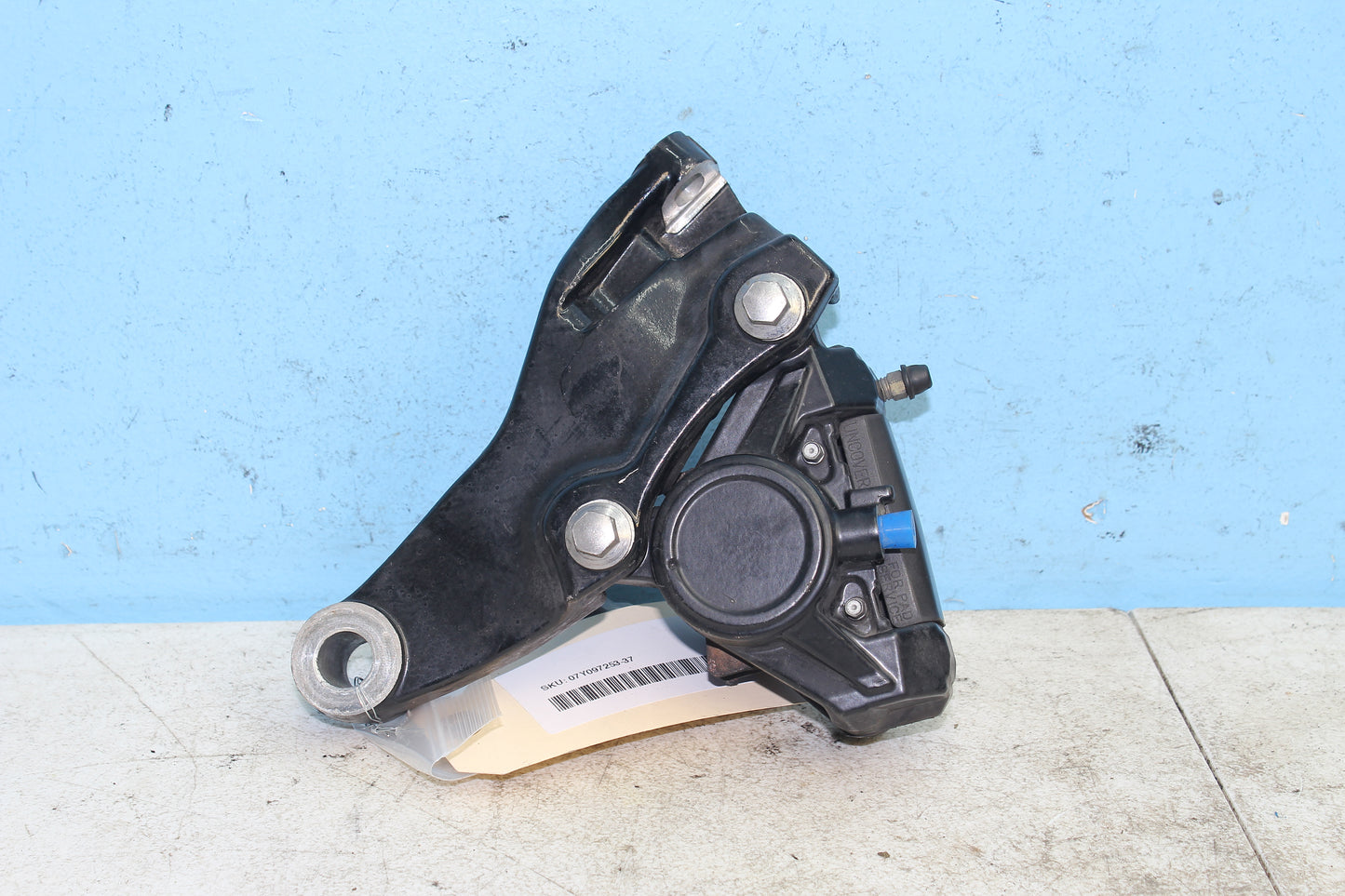 02-09 Yamaha V Star 1100 Silverado OEM Rear Brake Caliper w/ Mount Bracket