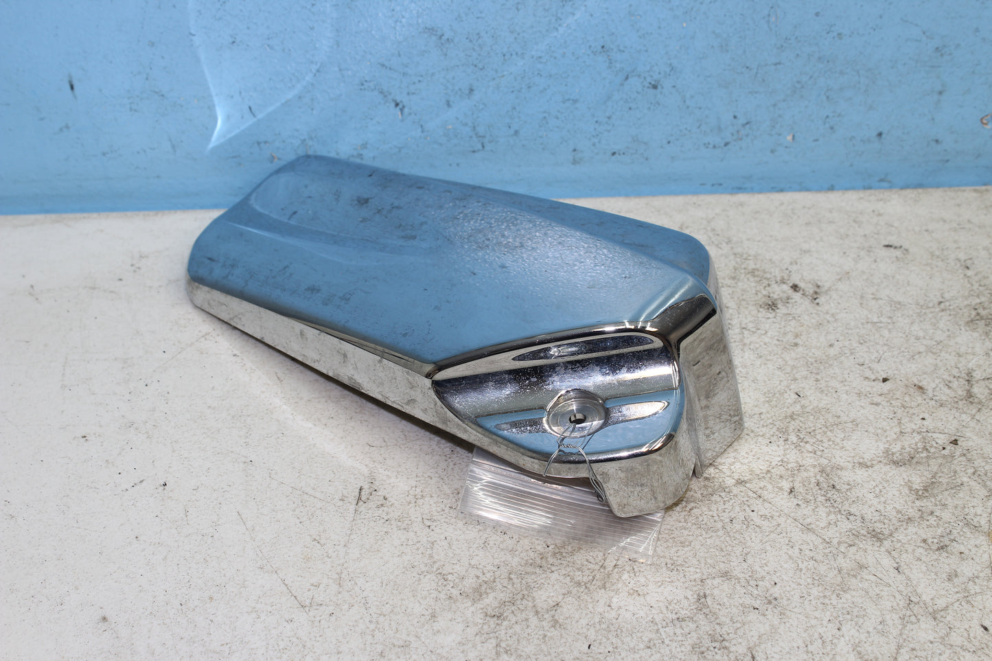 02-09 Yamaha V Star 1100 Silverado Rectifier Cover Right Side Lower Engine Cover