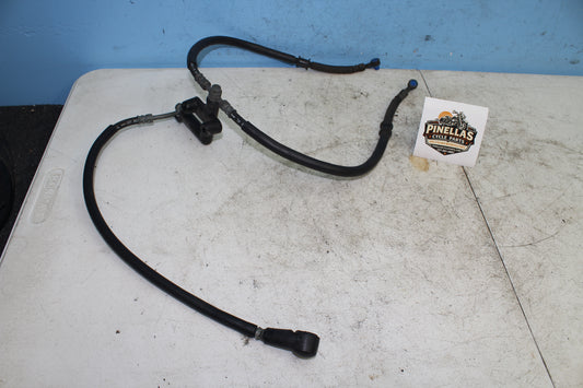 02-09 Yamaha V Star 1100 Silverado OEM Front Brake Lines Hose